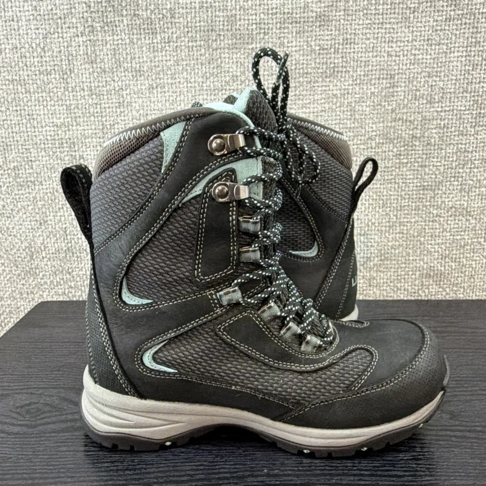 LL Bean Women's Primaloft Insulated Boots Sz 6.5 M‎ TEK 2.5 Waterproof Black
